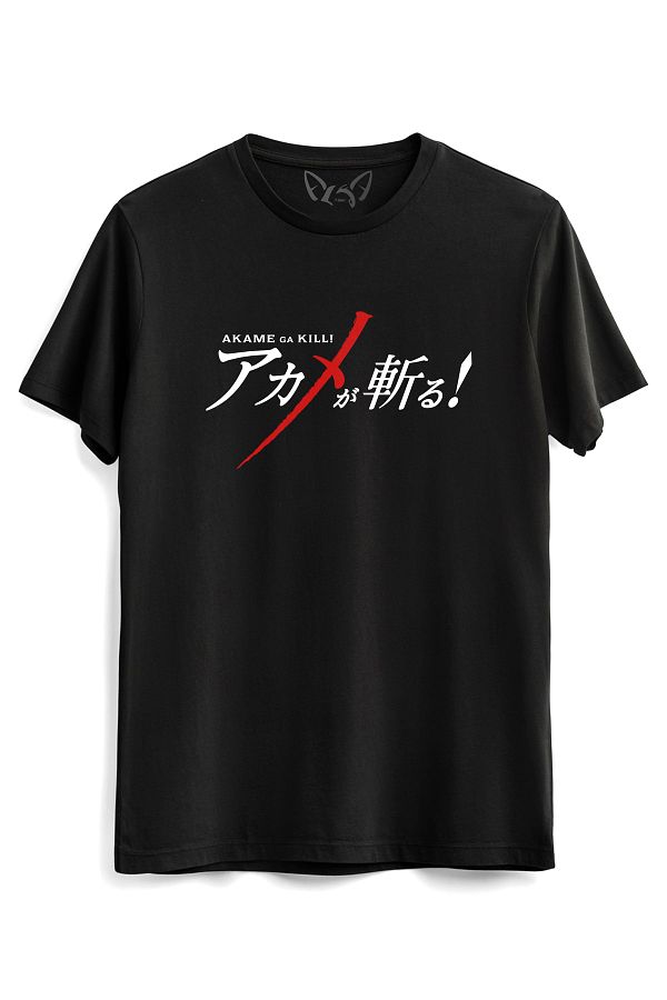 Alfa Tshirt-Akame Ga Kill Anime Black T-shirt 1