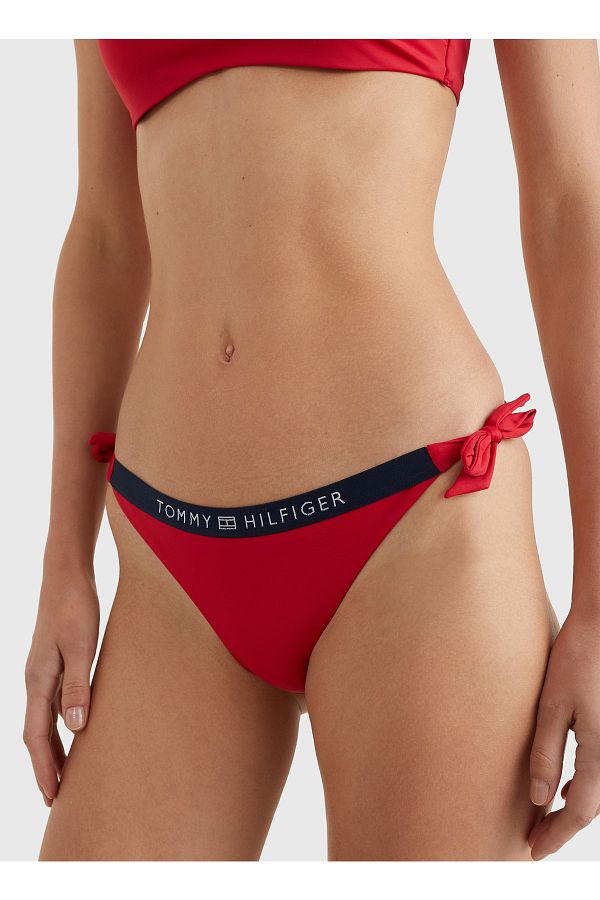 Tommy hilfiger red bikini bottoms best sale
