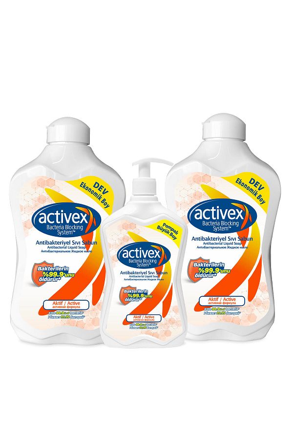 Activex-Antibacterial Liquid Soap Active 1.5+1.5+700ml 1