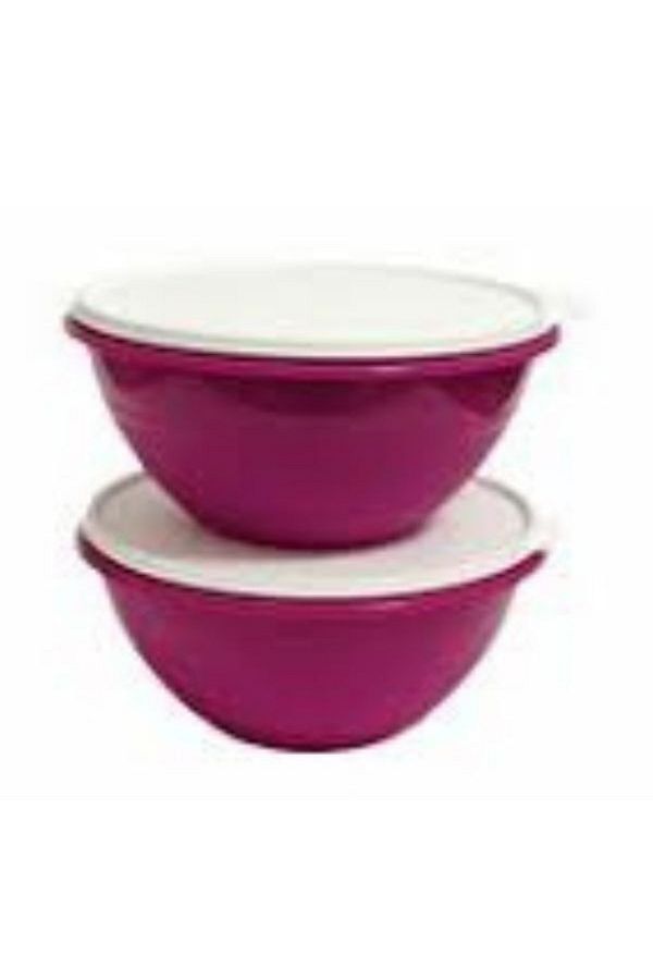 Tupperware-Miracle Container 2.4 Liter Preparation and Storage Container Set of 2 1