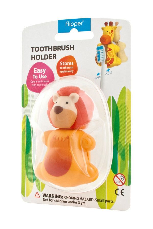 R.O.C.S.-Flipper Toothbrush Container Lion 1
