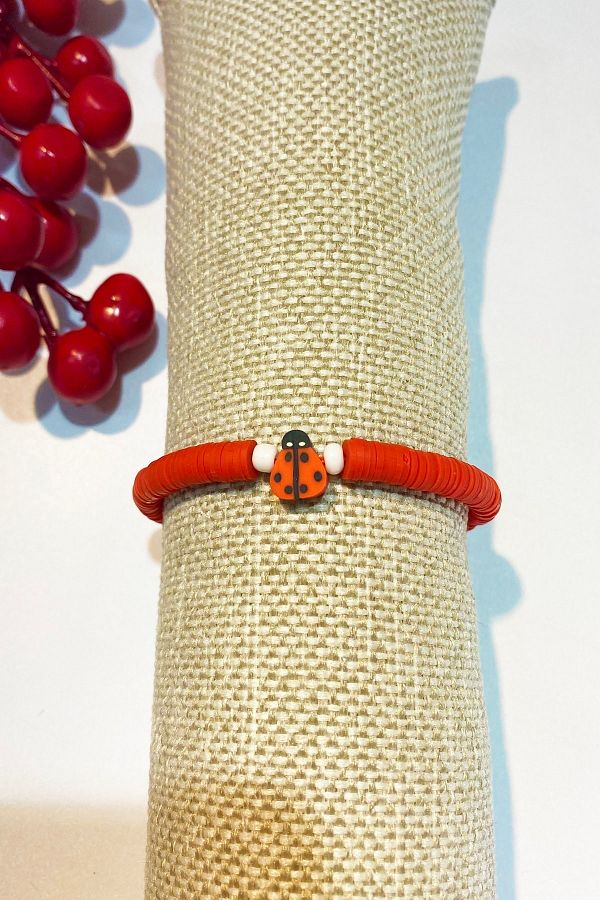 Karlay Red Children s Ladybug Bracelet Trendyol
