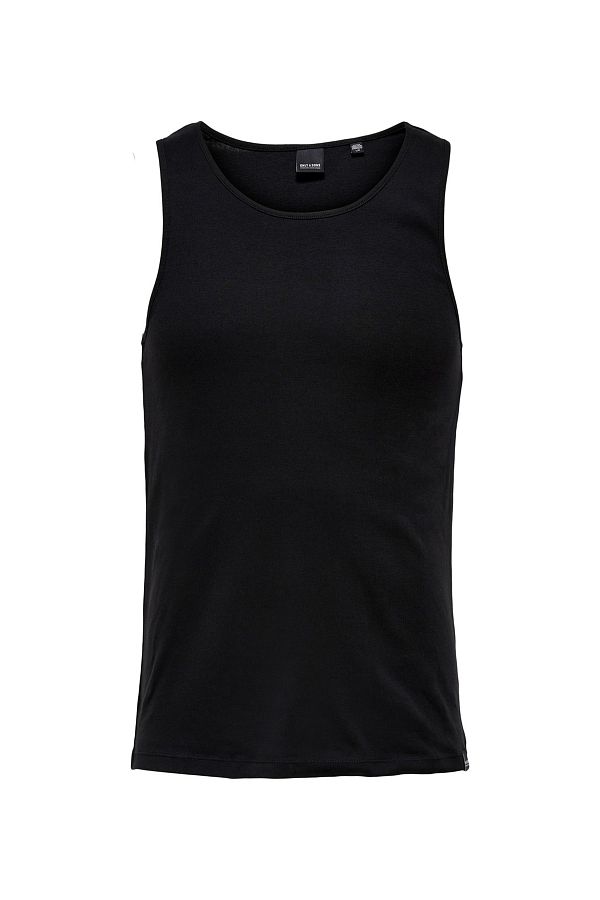 Only & Sons-Only&sons Men's Slim Athlete Onsgraham Slım Rıb Tank Top 22022666 1