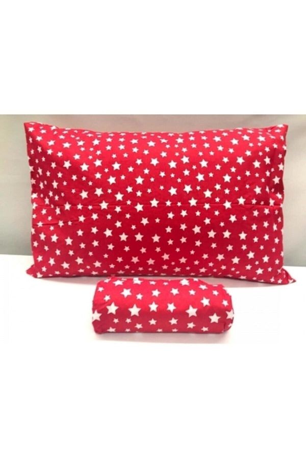 Ezgi-Elastic Sheet And Pillow Case Star Patterned 1