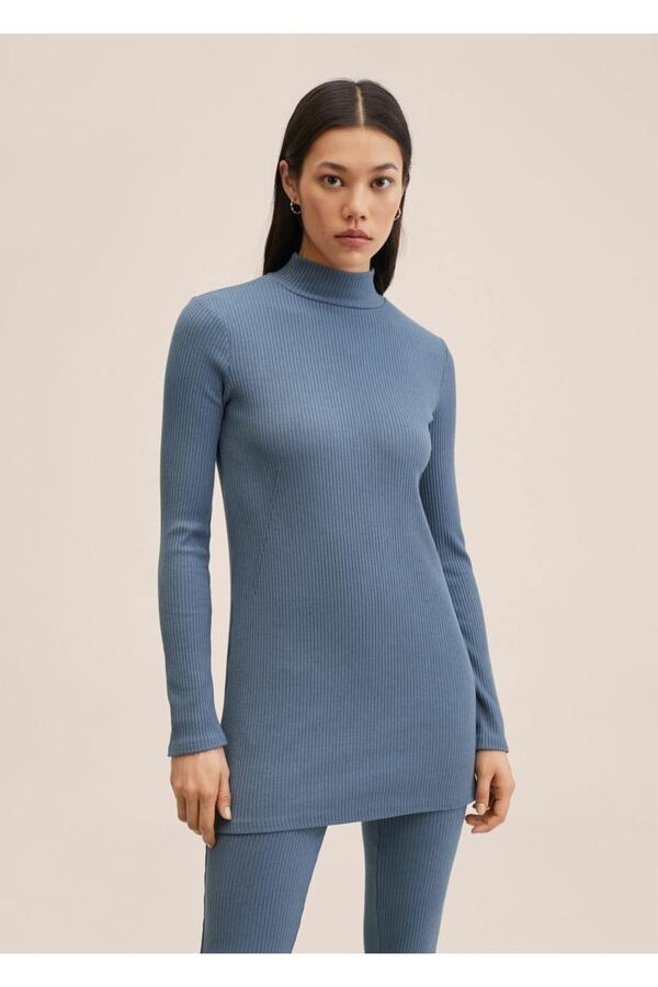 MANGO Woman-Pullover mit hohem Kragen 1