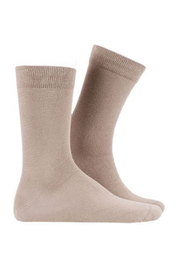 THERMOFORM-Beige Bamboo Soldier Socks 1