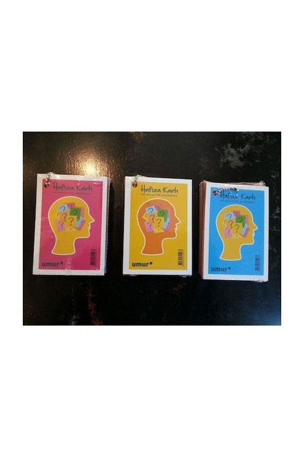 Umur-Colorful Plain Memory Note Papers with Chain 1