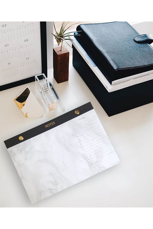 Uniq34-Marble Notepad A5 1