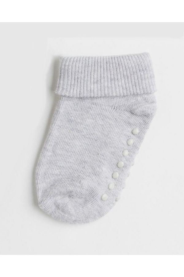 Prox-Light Gray Anti-Slip Socks 1