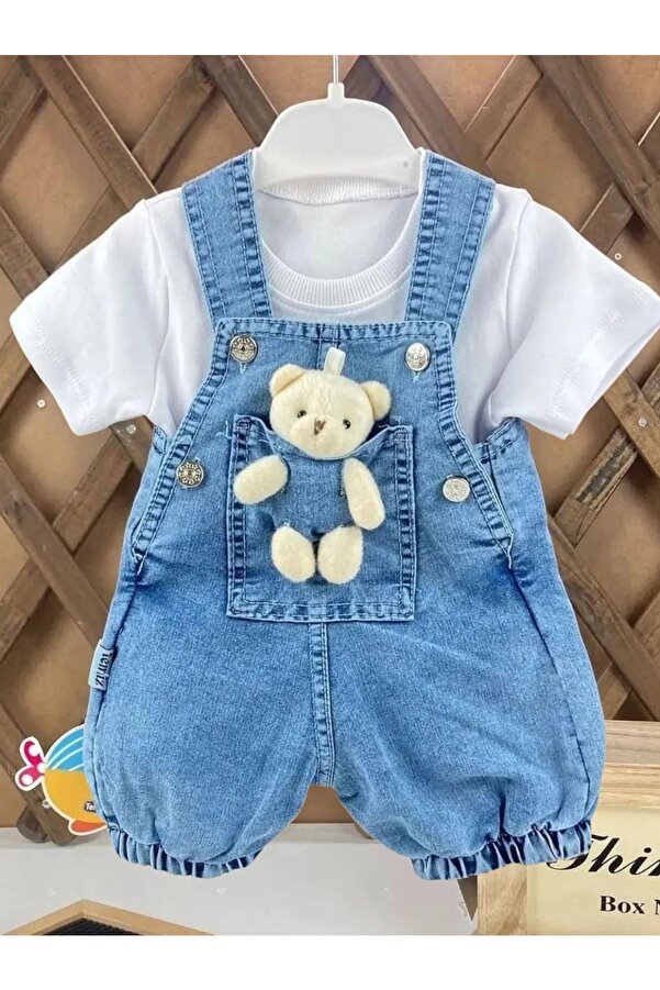 Necix's Neşeli Bebeklerimiz Oyuncaklı Kot Slopet Takım