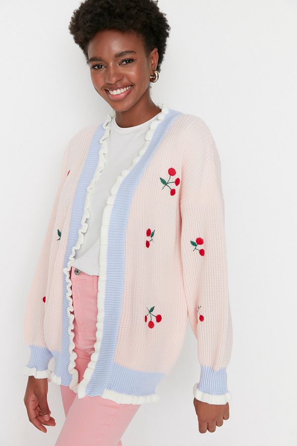Embroidered knitwear online