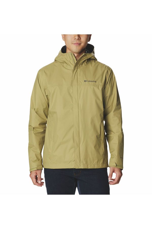 Columbia windbreaker green top