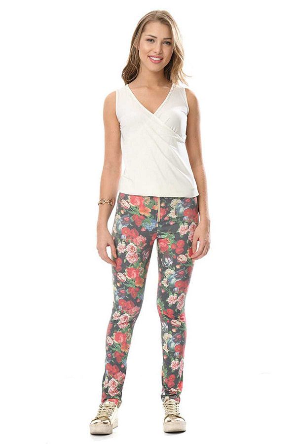 Laranor-Cigarette Leg Trousers 1