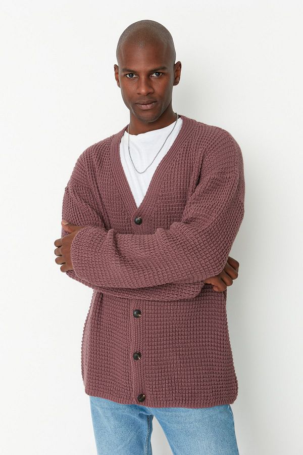 Dusty rose cardigan new arrivals