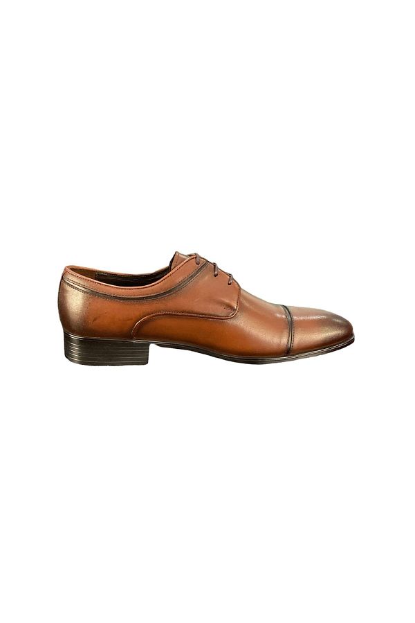 MARCO ROSS 153 5367 Tan Genuine Leather Men s Classic Shoes 153 5367 Trendyol