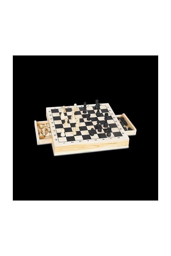 Sedef Okey-Imported Chess Set with Drawers 1