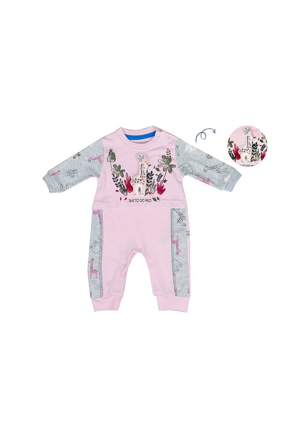 Pink giraffe jumpsuit 2025