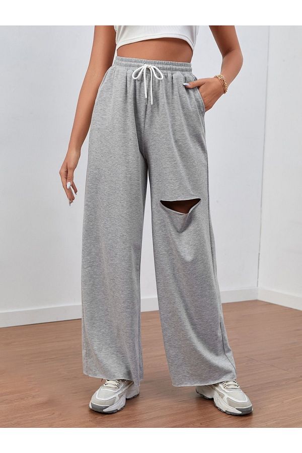 BENROMA Ripped Loose Wide Leg Tracksuit Trendyol