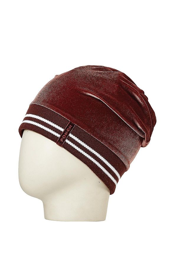 Fonem-Women's Siesta Beret Fo 2424 Claret Red 1