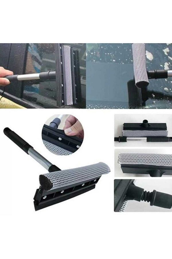 Hansel-Luxury Double Sided Telescopic Glass Cleaning Mop and Pad 1