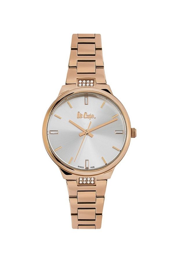Lee cooper watches rose gold best sale