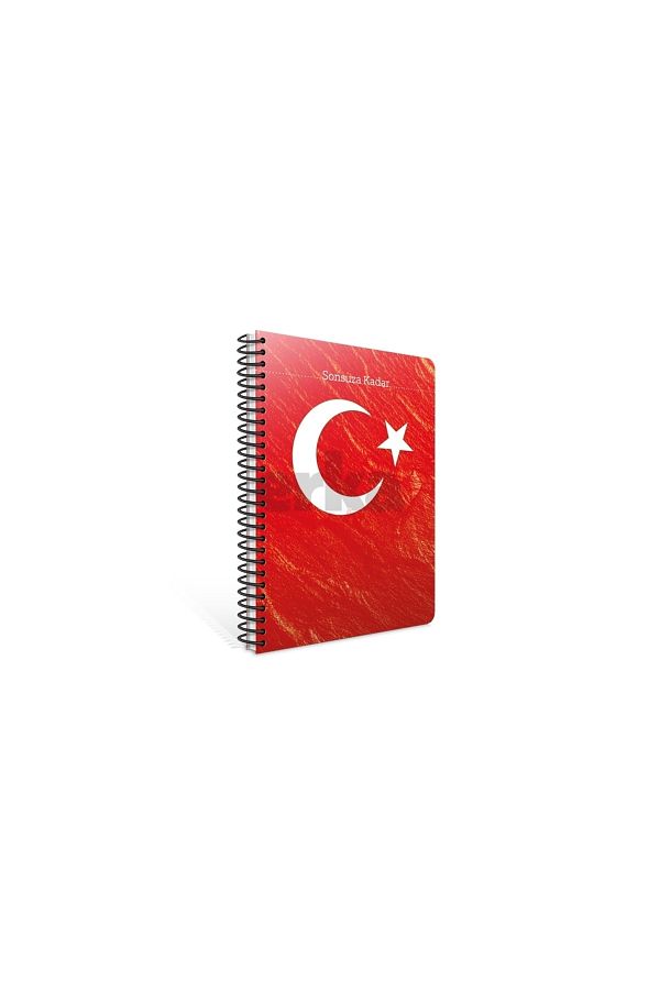 Gıpta-80 Sheets A6 Checked Offset Plastic Notebook - Forever Spiral 6490 1