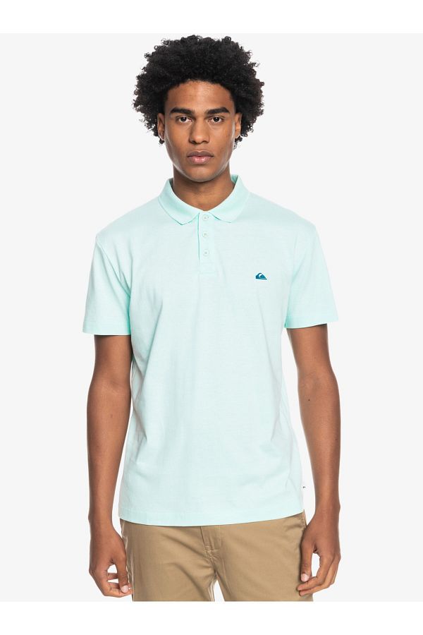 Quiksilver Essent als Polo Men s Blue Polo Collar T shirt Trendyol