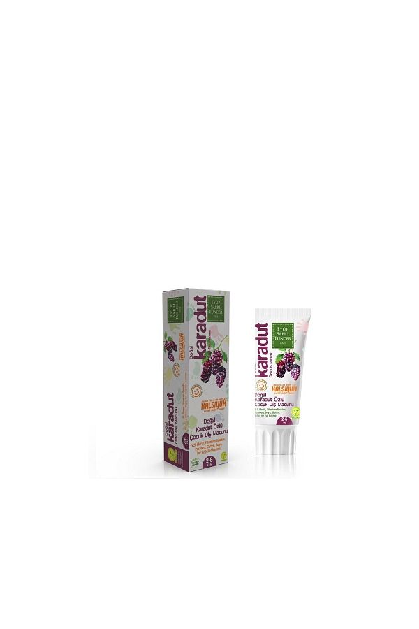 Eyüp Sabri Tuncer-Natural Black Mulberry Extract 2-6 Years Old Toothpaste 60 Ml 1