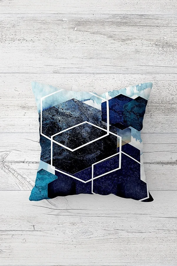 on the clouds-Bumblebee Pattern One Side Printed Hidden Zipper Pillow Case Throw Pillow Sofa Pillow Case 1