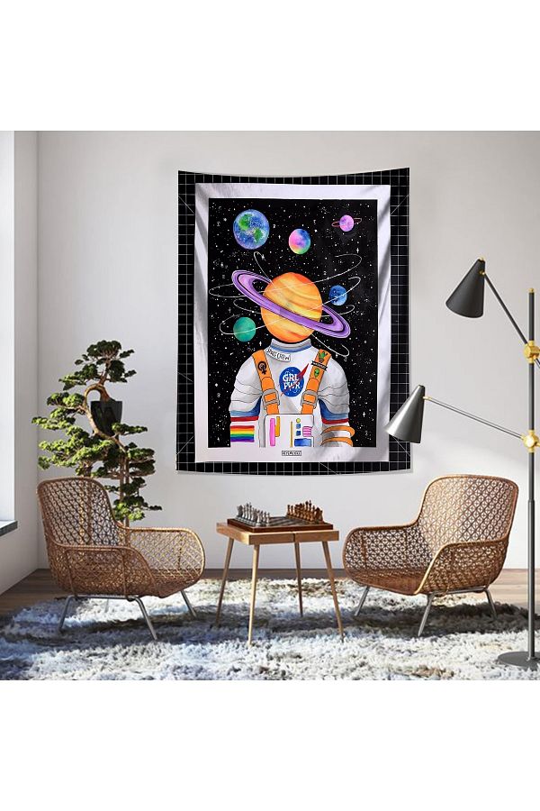 Girl power tapestry 2025