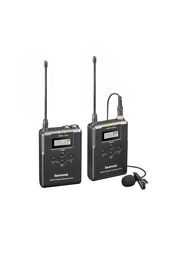 Saramonic-Uwmic15 16 Channel UHF Wireless Lavalier Microphone 1