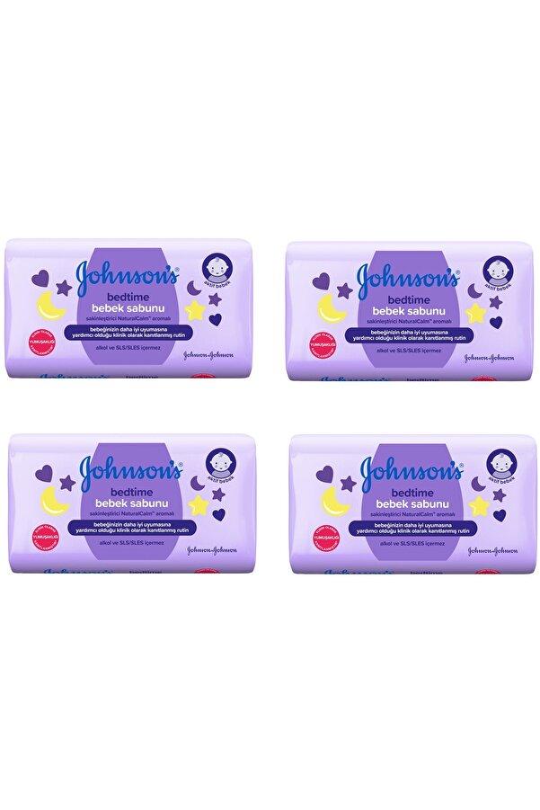 Johnson's Baby Bedtime Sabun 100 Gr 4 Lü Paket