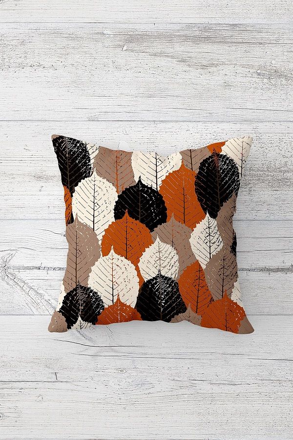 on the clouds-Autumn Leafy Double Sided Printed Hidden Zippered Pillowcase Throw Pillow Seat Pillowcase 1