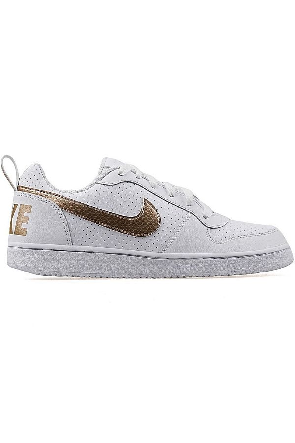 Nike court borough white gold clearance