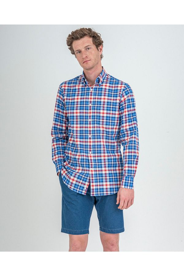 PAUL&SHARK-Algodon Fabric Shirt 1