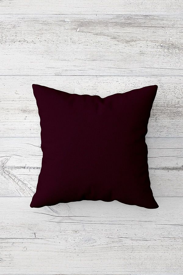 on the clouds-Solid Color Purple One Side Printed Hidden Zipper Pillowcase Throw Pillow Sofa Pillow Case 1