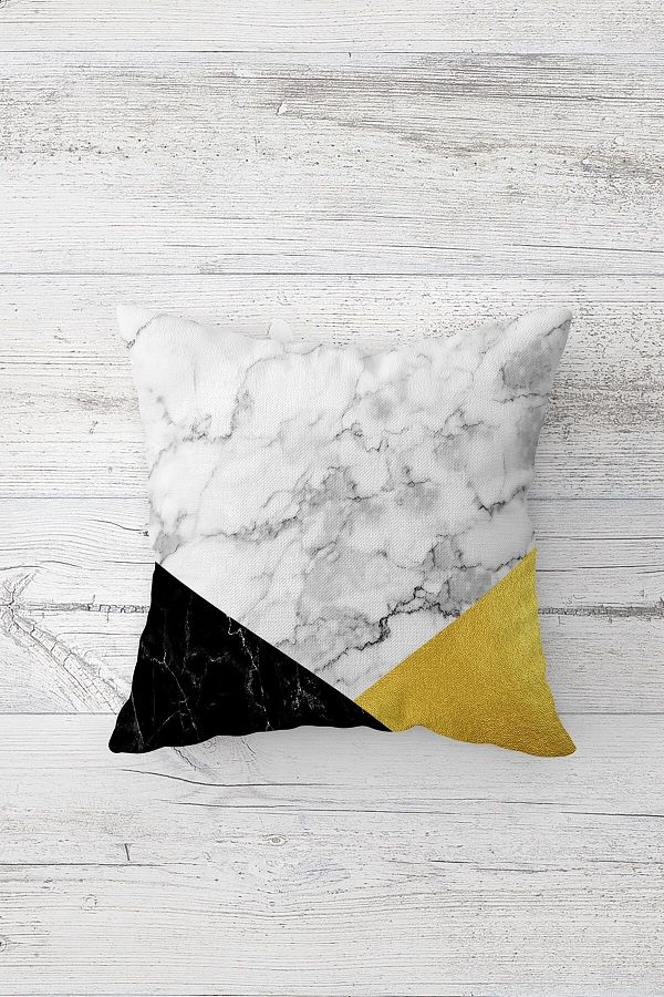 on the clouds-Triangular Block Marbled One Side Printed Hidden Zipper Față de pernă Față de pernă pentru scaun 1