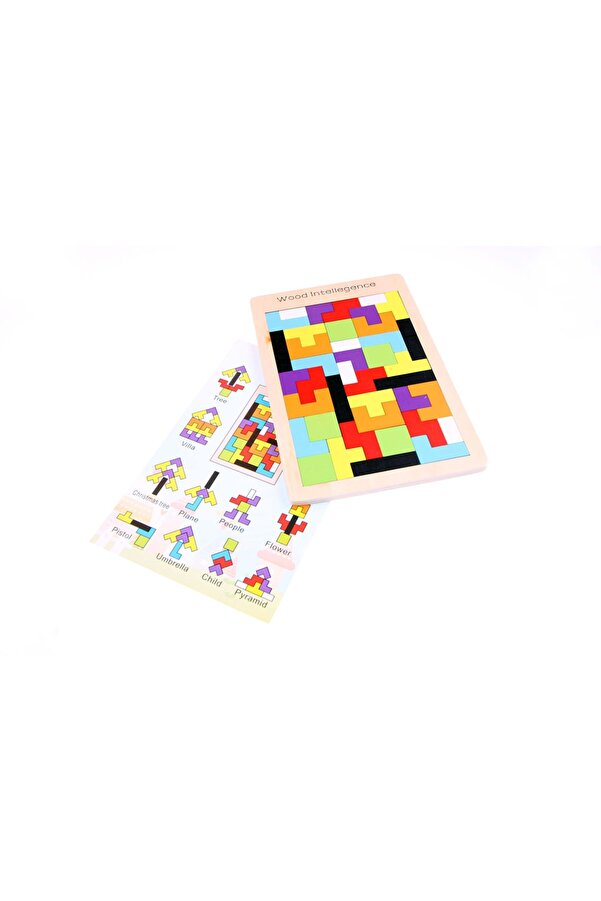 Genel Markalar Ahşap Blok Tetris Oyunu