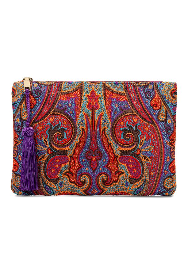 OttoAngelino-Otto Angelino Authentic Design Zippered Women's Clutch Bag 1