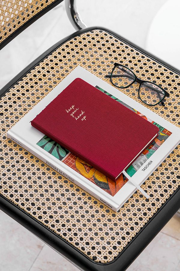 Matt Notebook-14x20 Hard Cover Notebook Dotted Cardinal 1