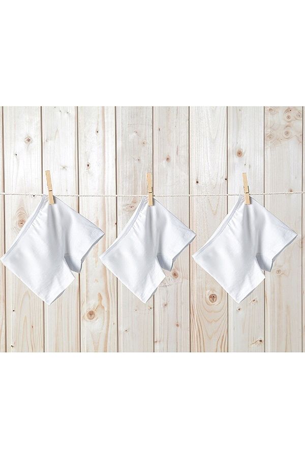 Blackspade-Girl's Boxer 3 Pack 1298 - White 1