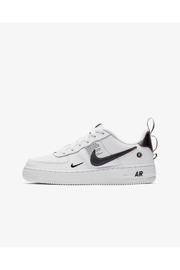 Nike White Air Force 1 Low Utility White Black Trendyol