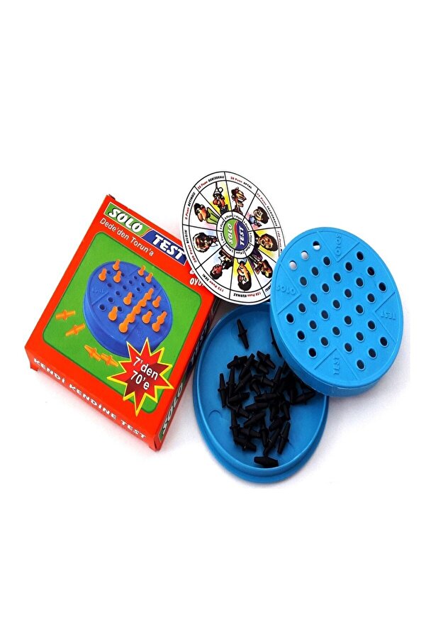 RoseRoi Solo Test Nostaljik Eğitici Oyuncak Doğum Günü Hediyesi Karne Hediyesi