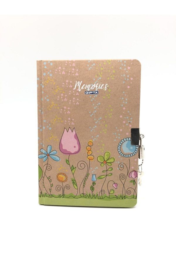 Gıpta-Memories 17x24 Memory Book 96 Sheets Unlined Notebook 3428 Tulips 1
