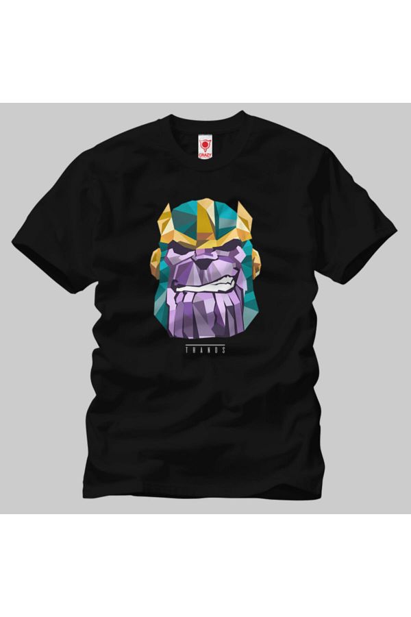 Crazy Avengers Infinity War Men s Polygon Thanos T shirt Trendyol