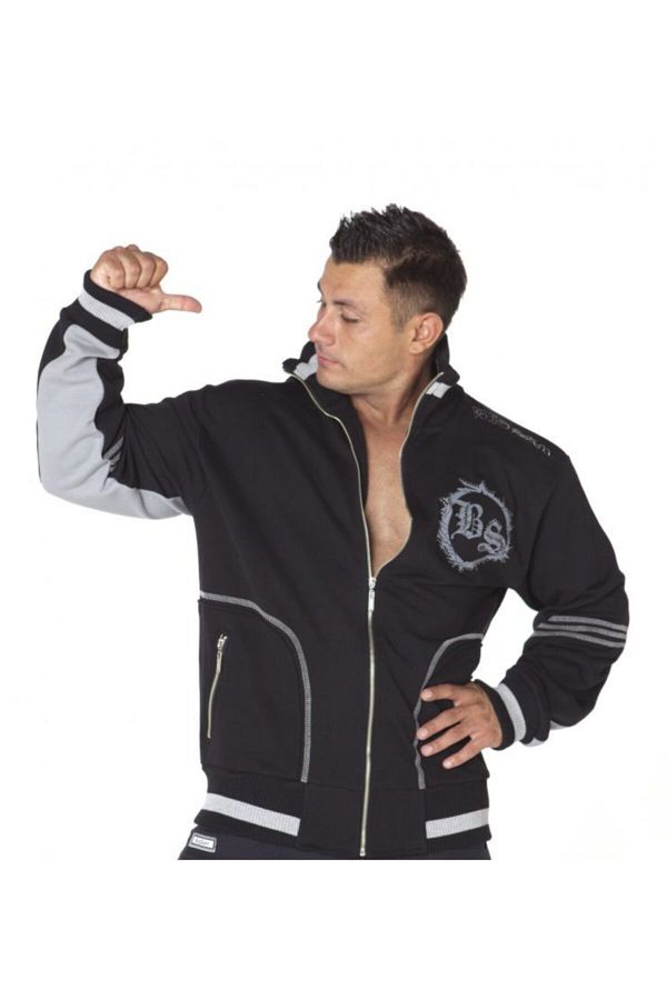 Big Sam Black Stone Patterned Winter Sports Jacket 3524 Trendyol