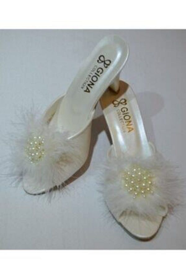 EXCLUSIVE-Papuci de mireasa cu toc - Model 502 1