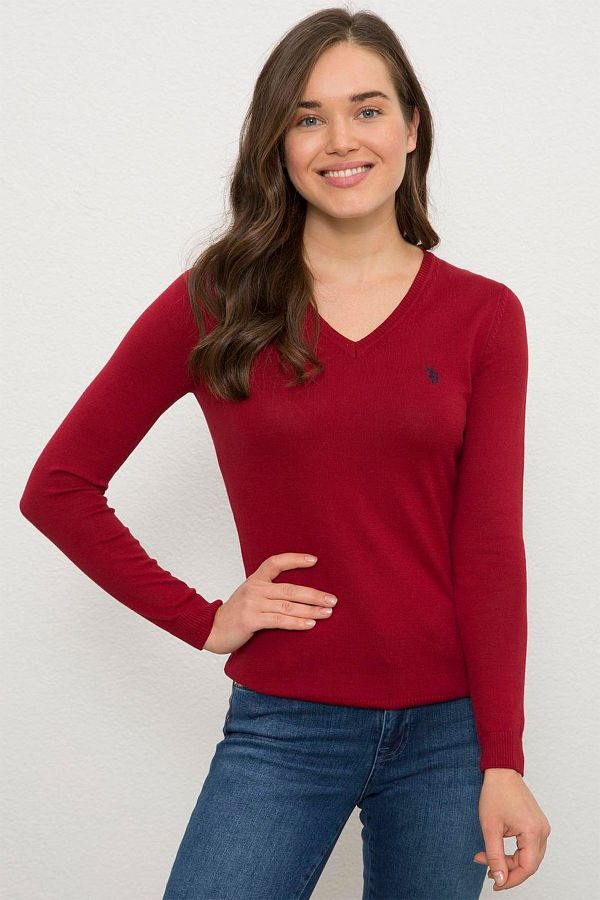 Us polo assn women's sweater cheap