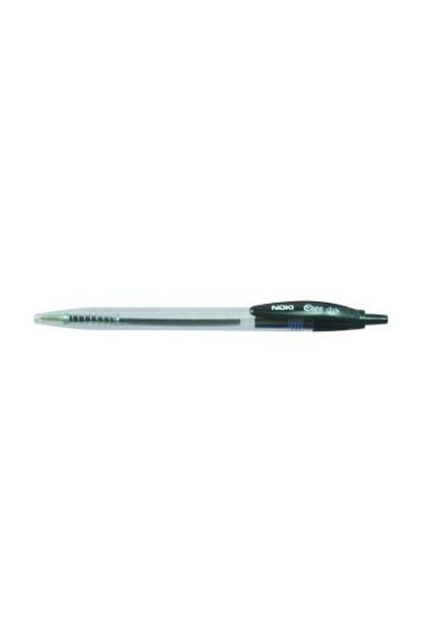 Noki-Ezze Click Push Ball Black 0.1 Mm Box of 20 1