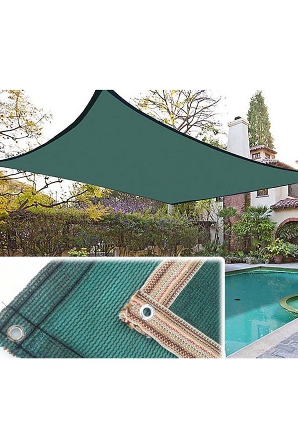 Doğalsan Tarım-Shade Net 3x11 M Garden Shade 95% Green Shade Cover Fabric Perforated Shade Net Shading Net 1